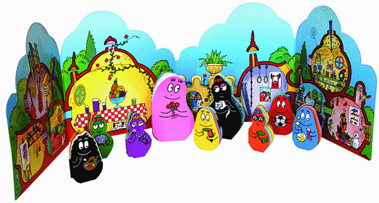 De familie Barbapapa uitklapboek2